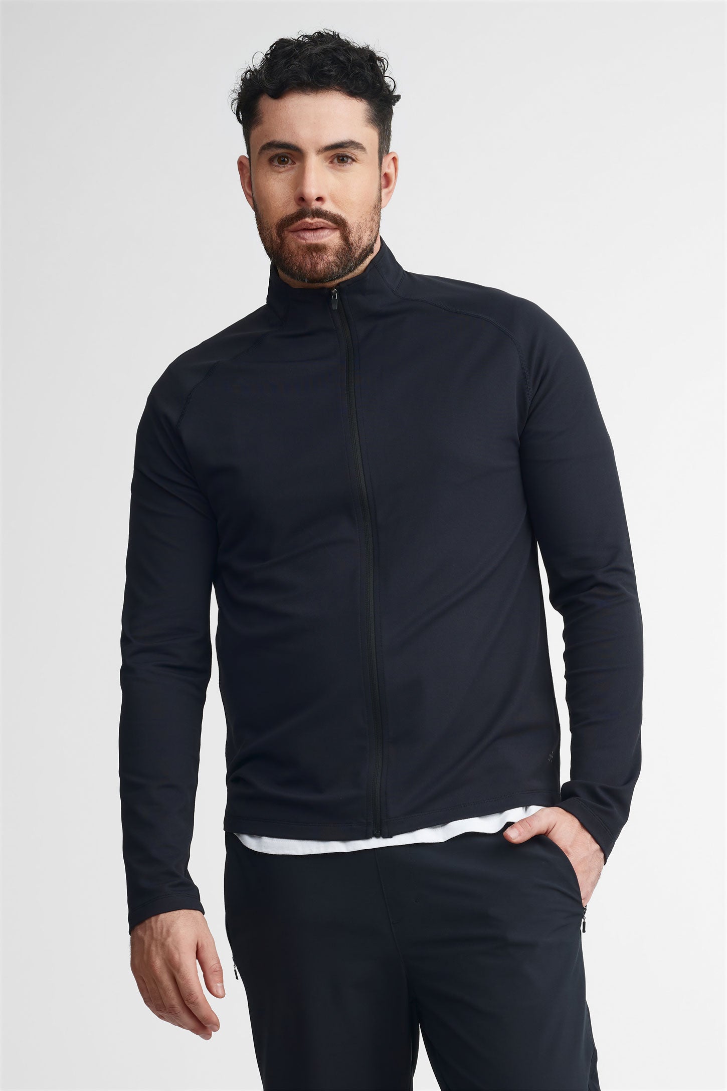 Veste col montant BM - Homme
 && GRIS FONCE