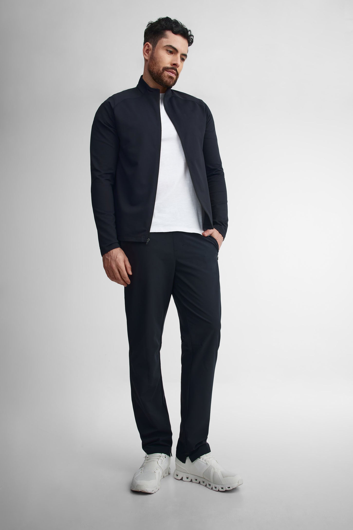 Veste col montant BM - Homme
 && GRIS FONCE