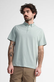 Polo manches courtes coton - Homme && VERT