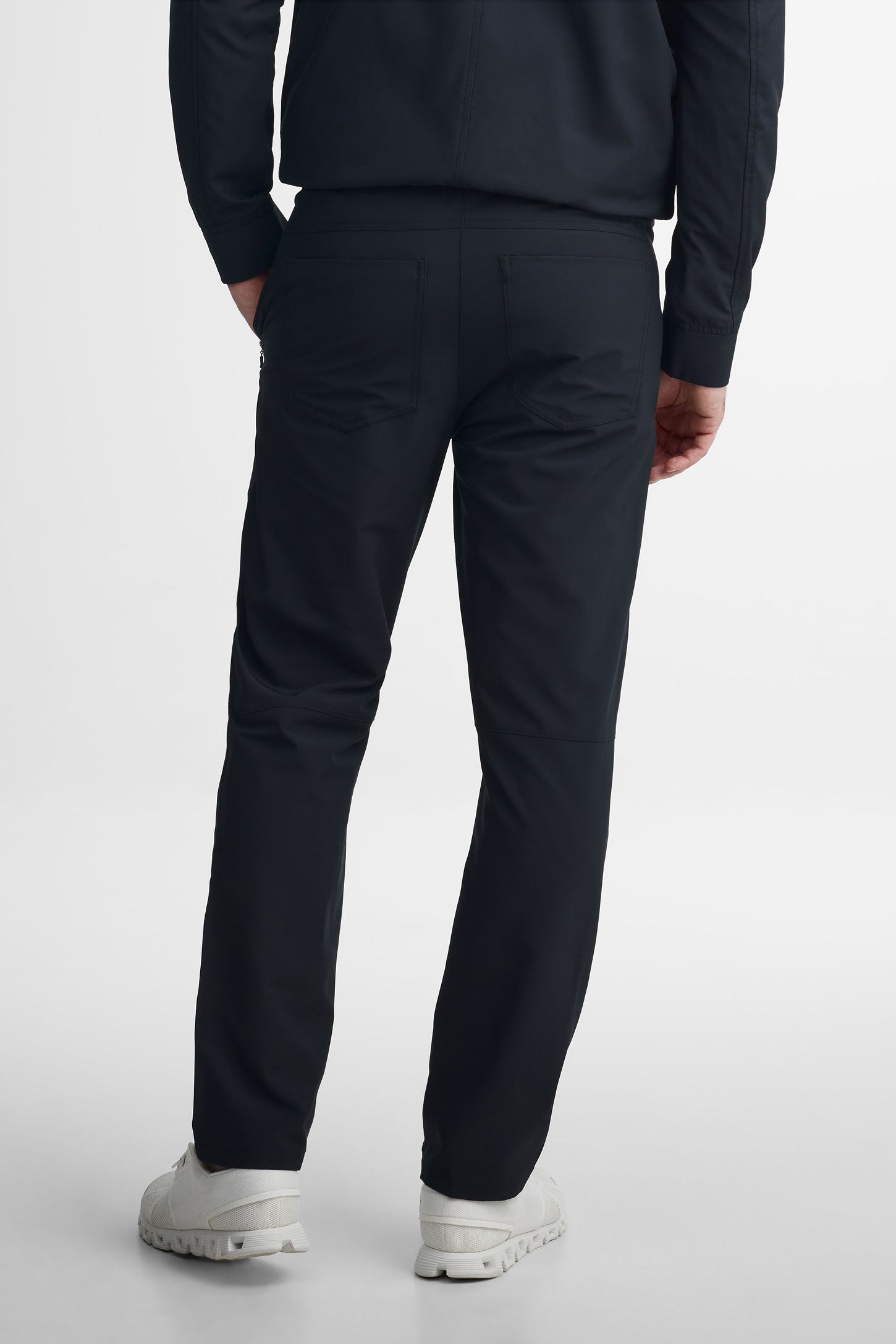 Pantalon extensible taille élastique BM - Homme
 && GRIS FONCE