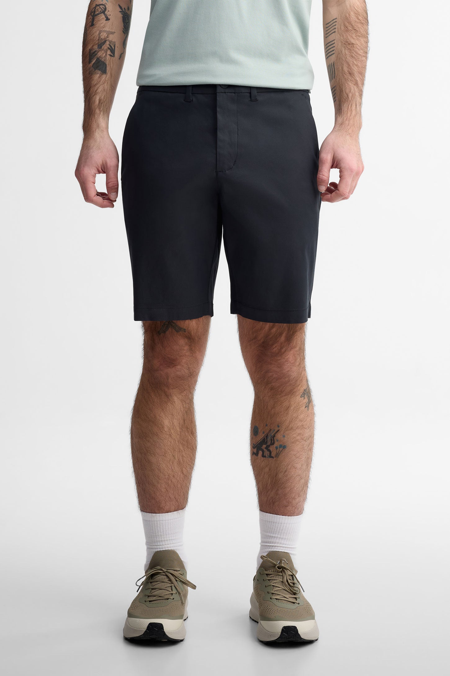 Short en modal - Homme && GRIS FONCE