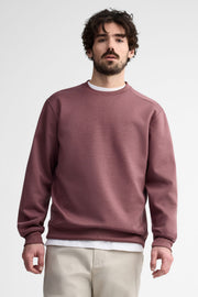 Chandail col rond ouaté - Homme && ROSE