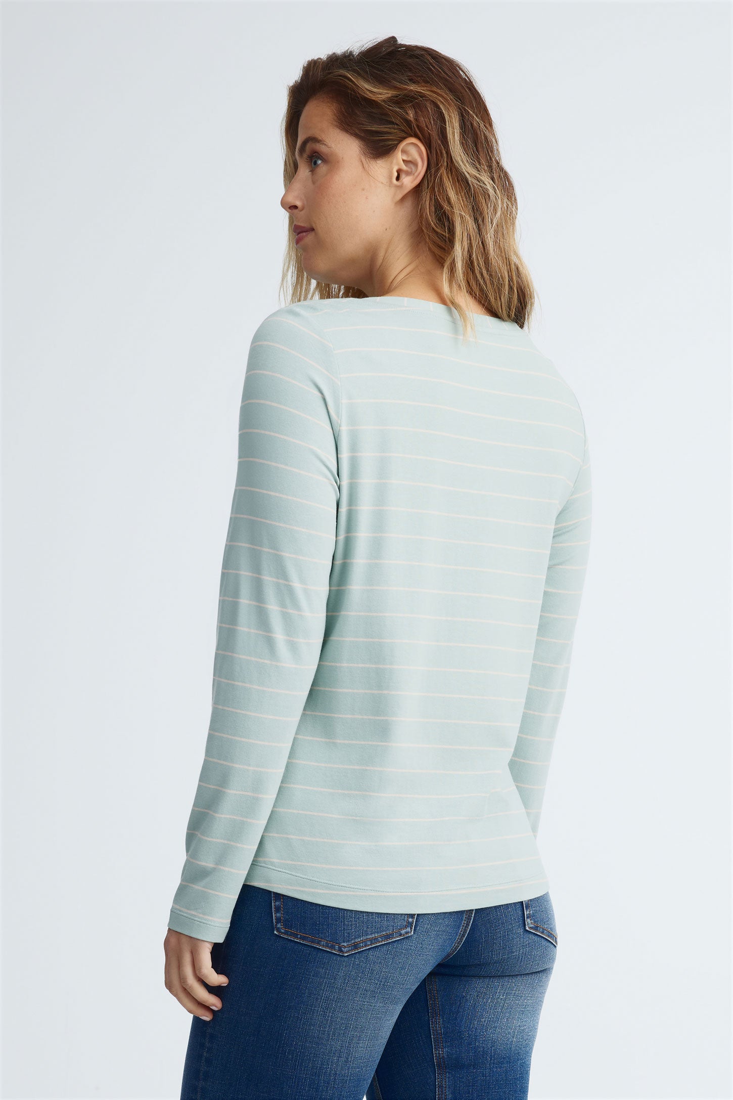 Chandail manches longue modal BM - Femme
 && VERT/MULTI