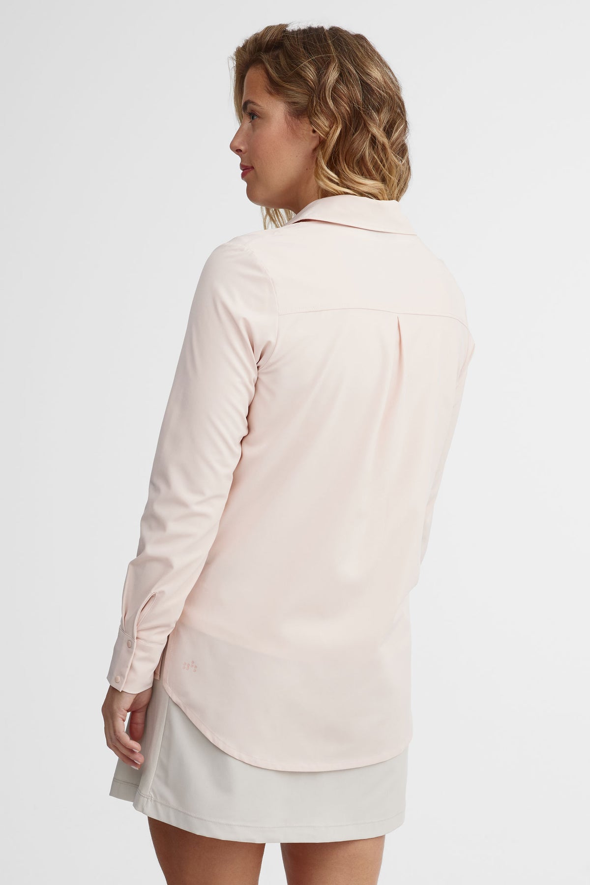 Chemise anti-froissement BM - Femme && ROSE