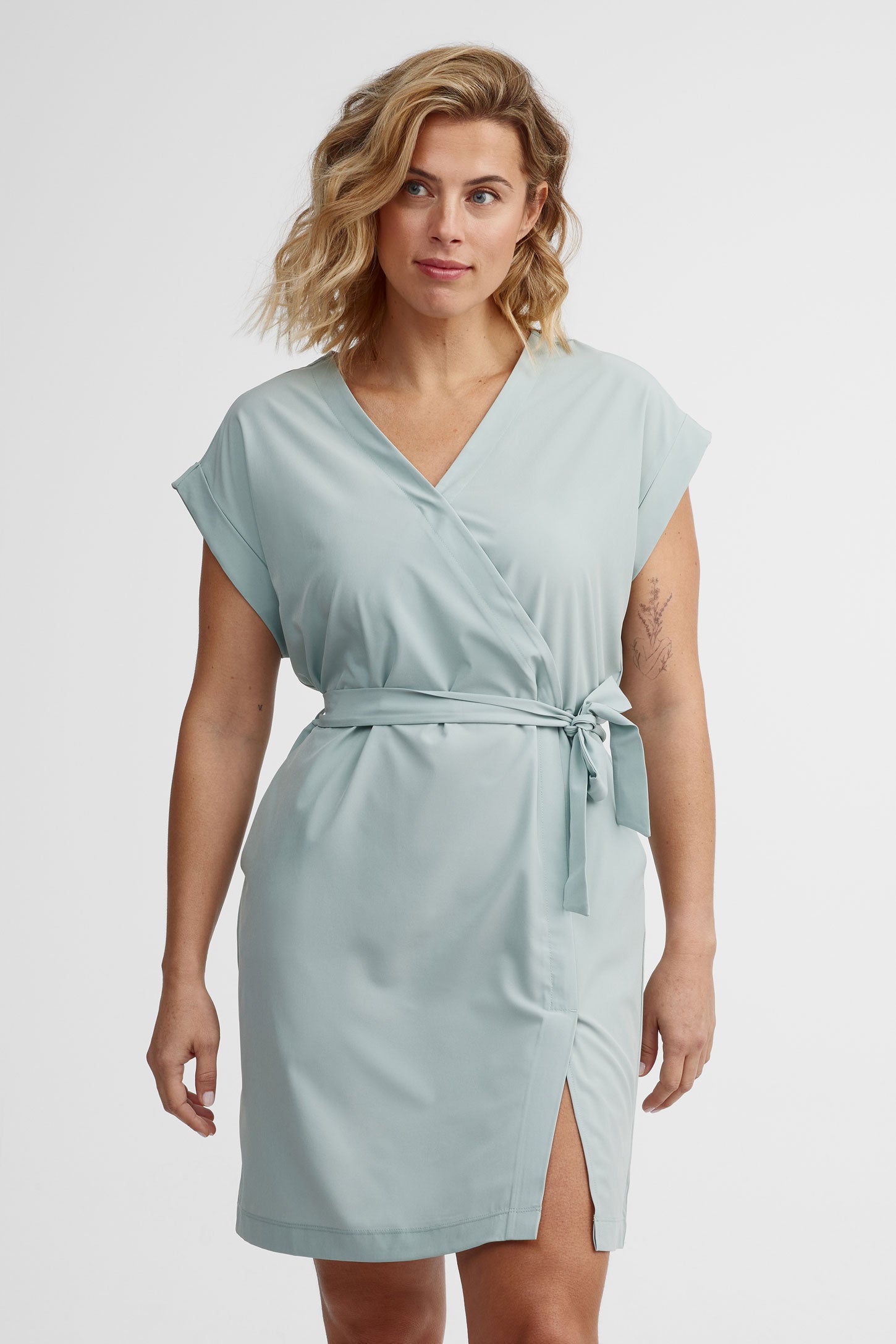 Robe cache-coeur BM - Femme 
 && VERT