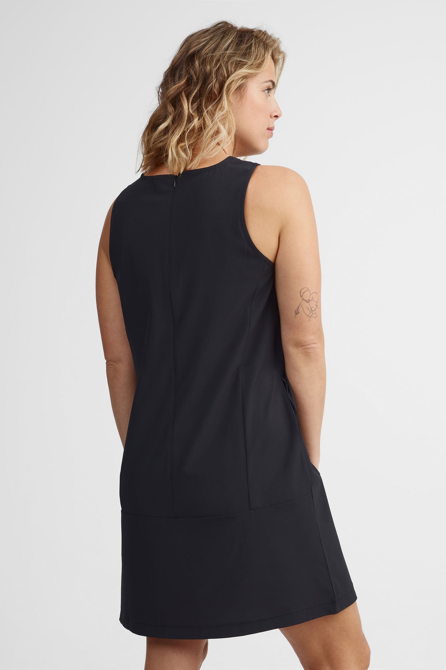 Robe sans manches BM - Femme && GRIS FONCE