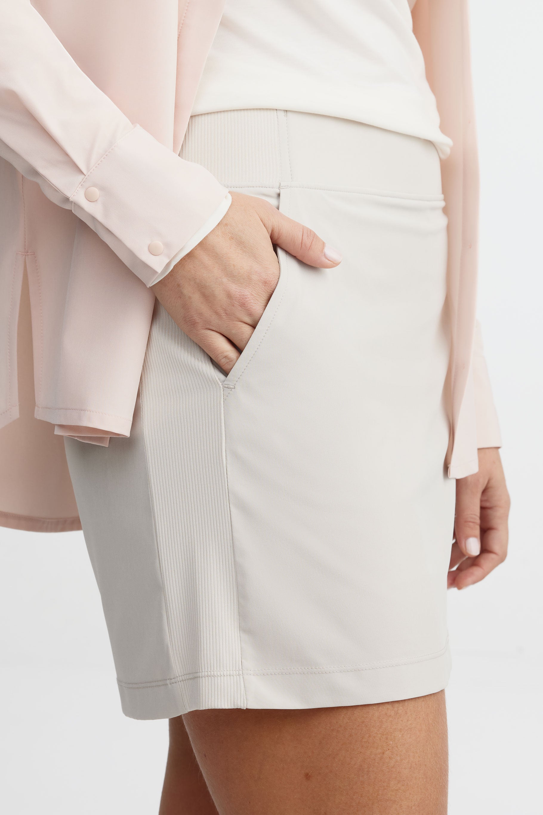 Jupe-short BM - Femme && GRIS