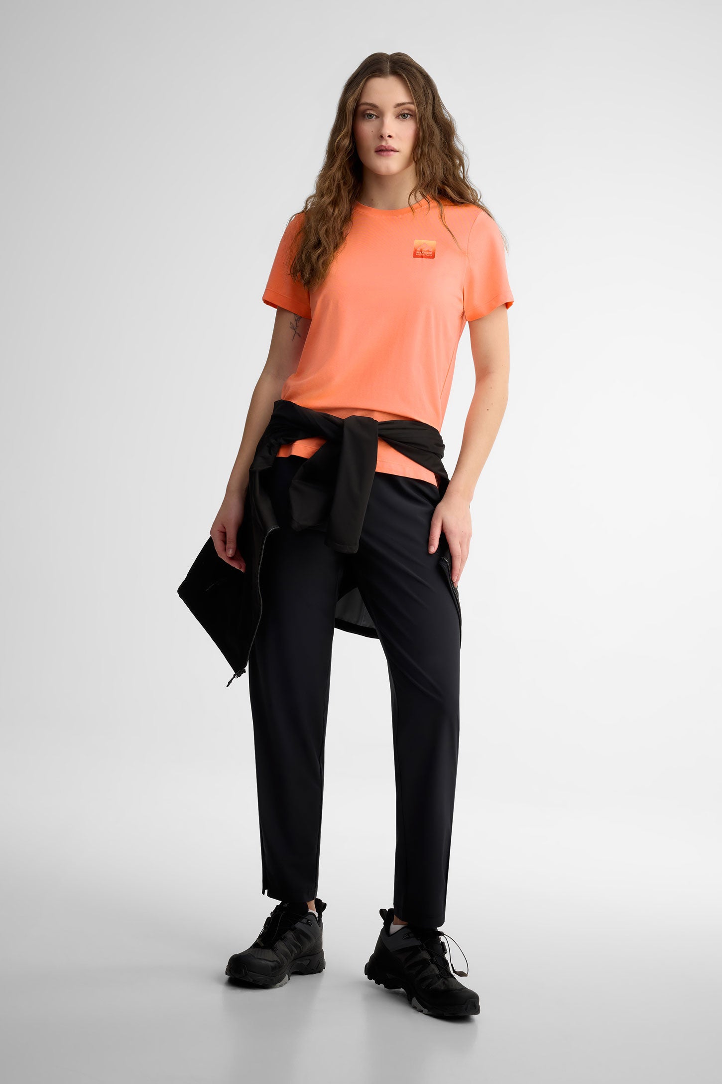 Pantalon jambe fuselée BM - Femme && GRIS FONCE