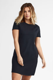 Robe col rond BM - Femme && GRIS FONCE