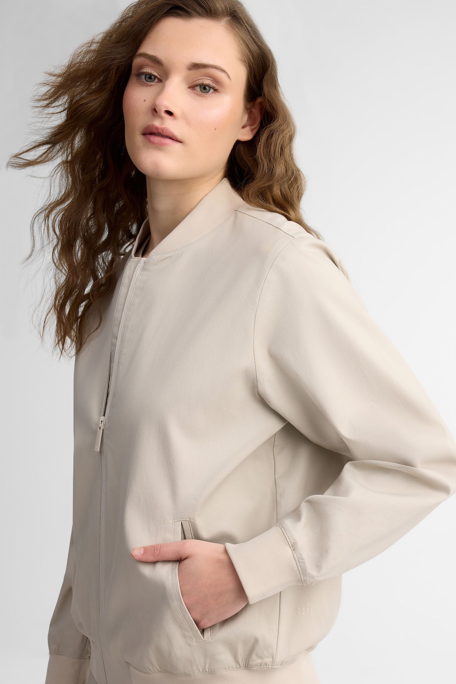 Veste bomber modal - Femme && GRIS