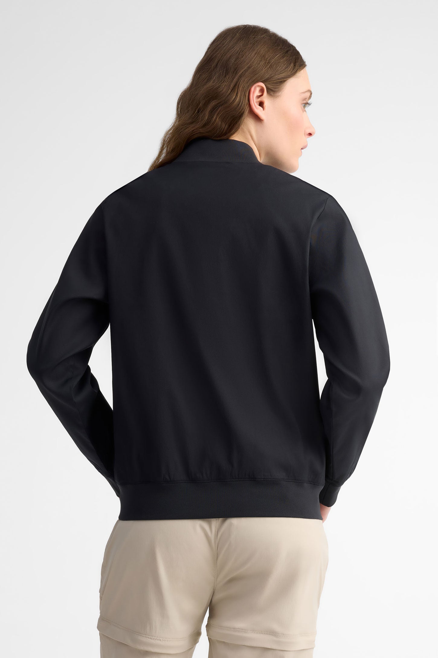 Veste bomber modal - Femme && GRIS FONCE