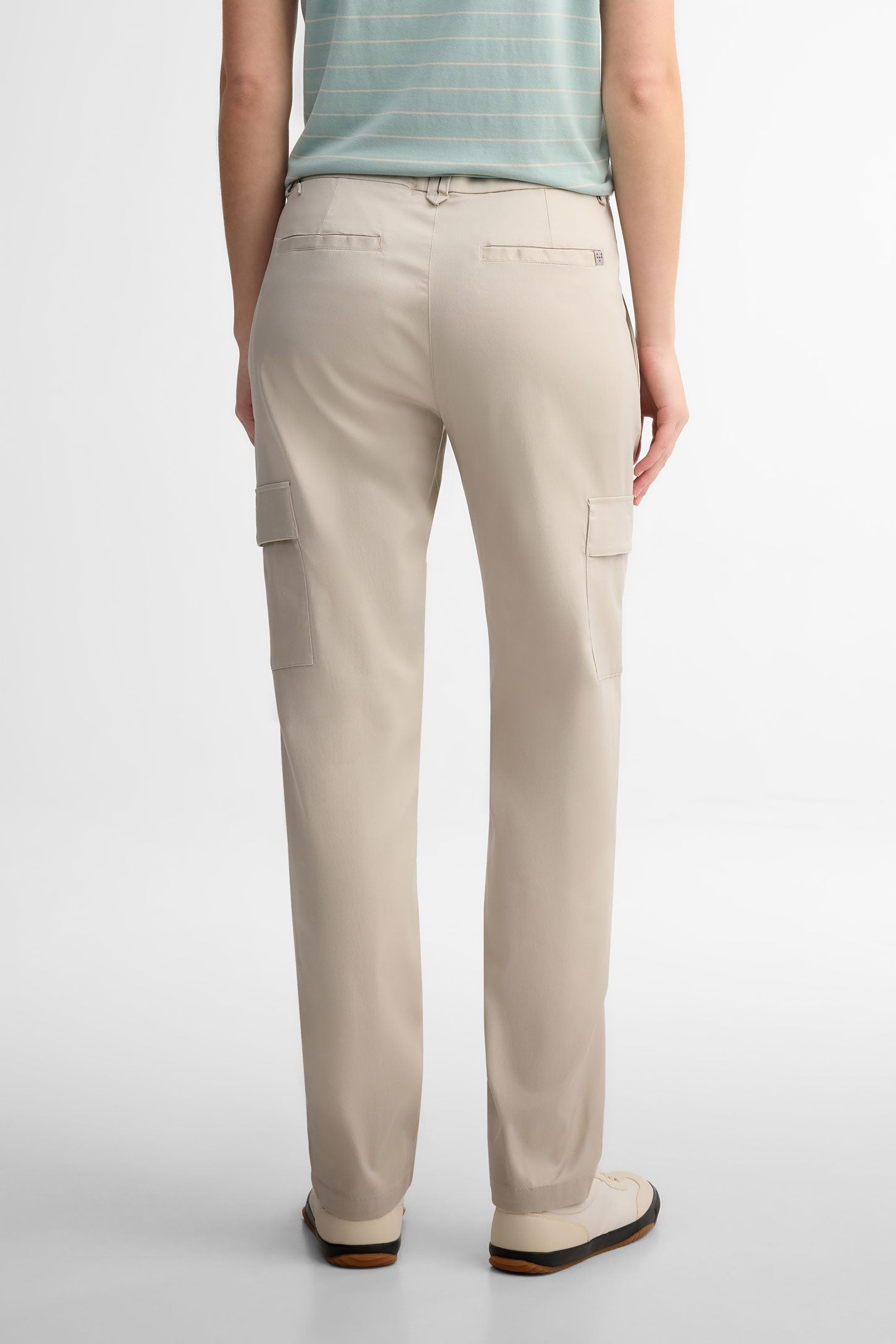 Pantalon jambe étroite BM - Femme && GRIS