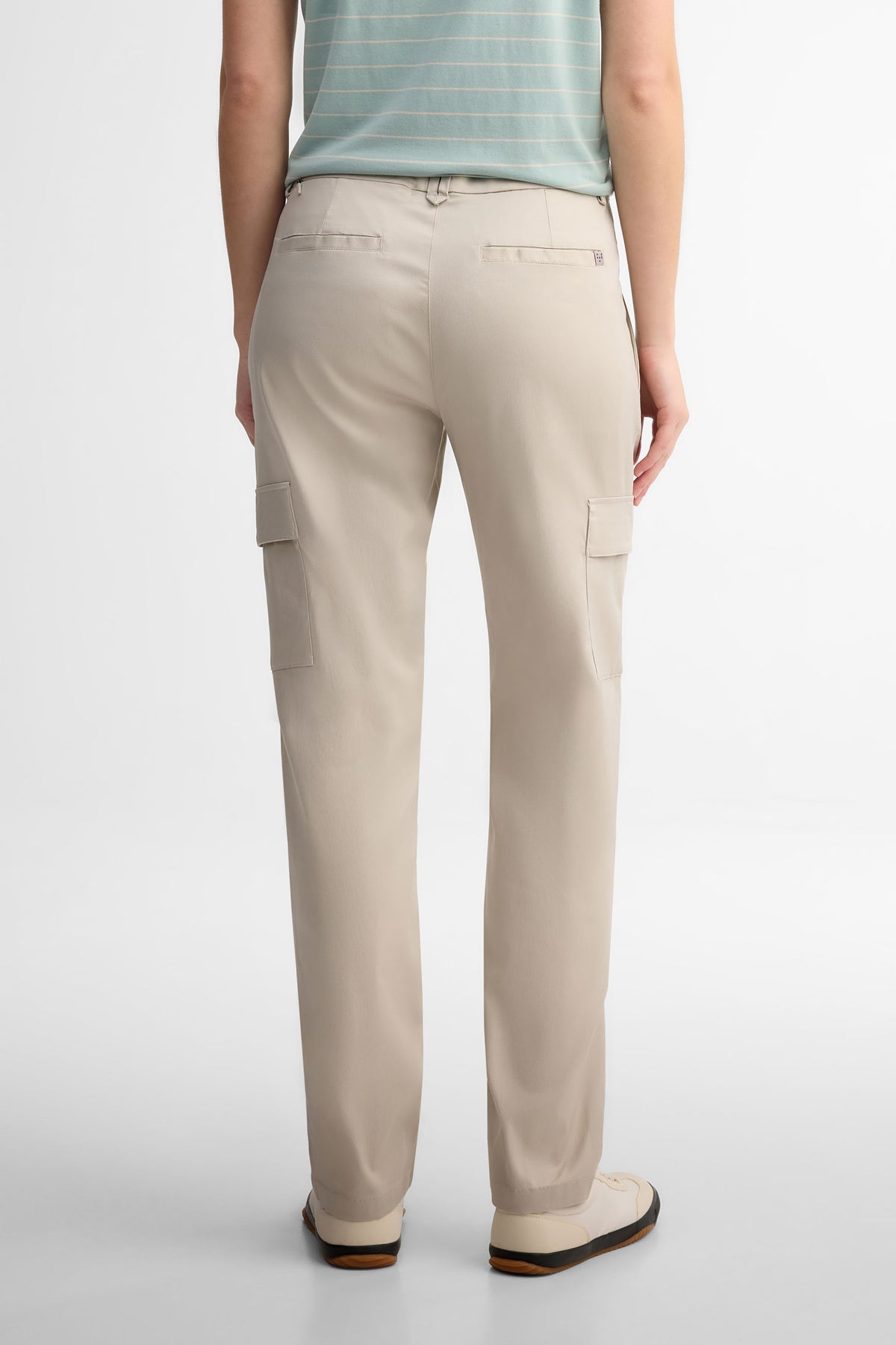Pantalon jambe étroite BM - Femme && GRIS