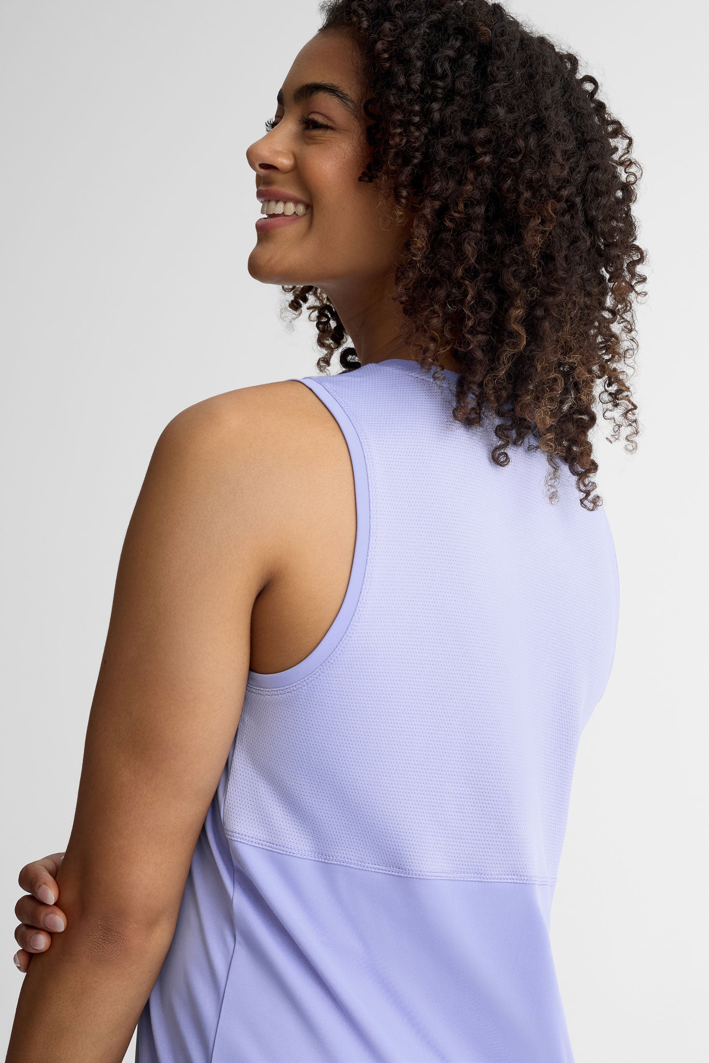 Camisole muscle athlétique - Femme && BLEU