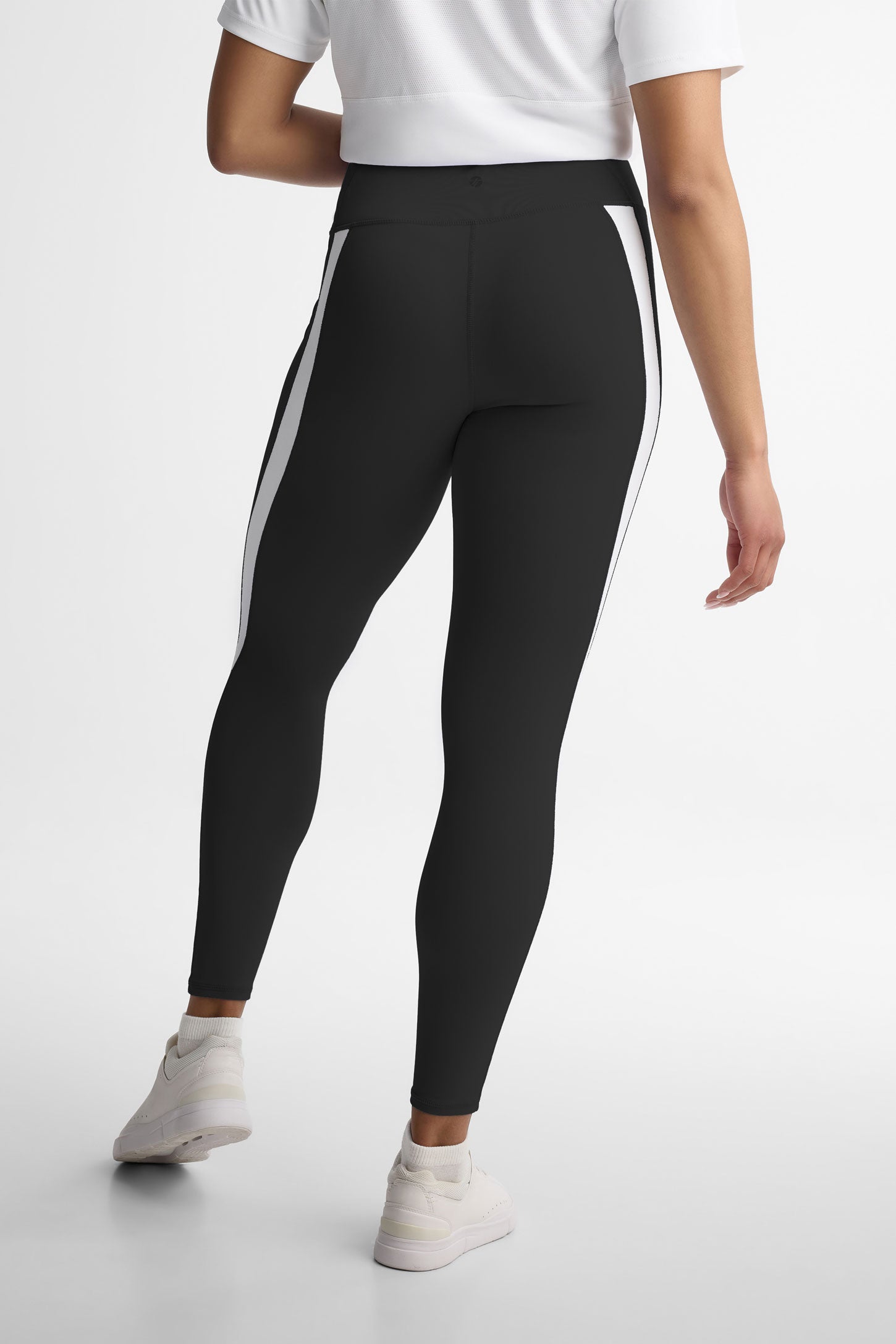 Legging taille haute athlétique - Femme && NOIR