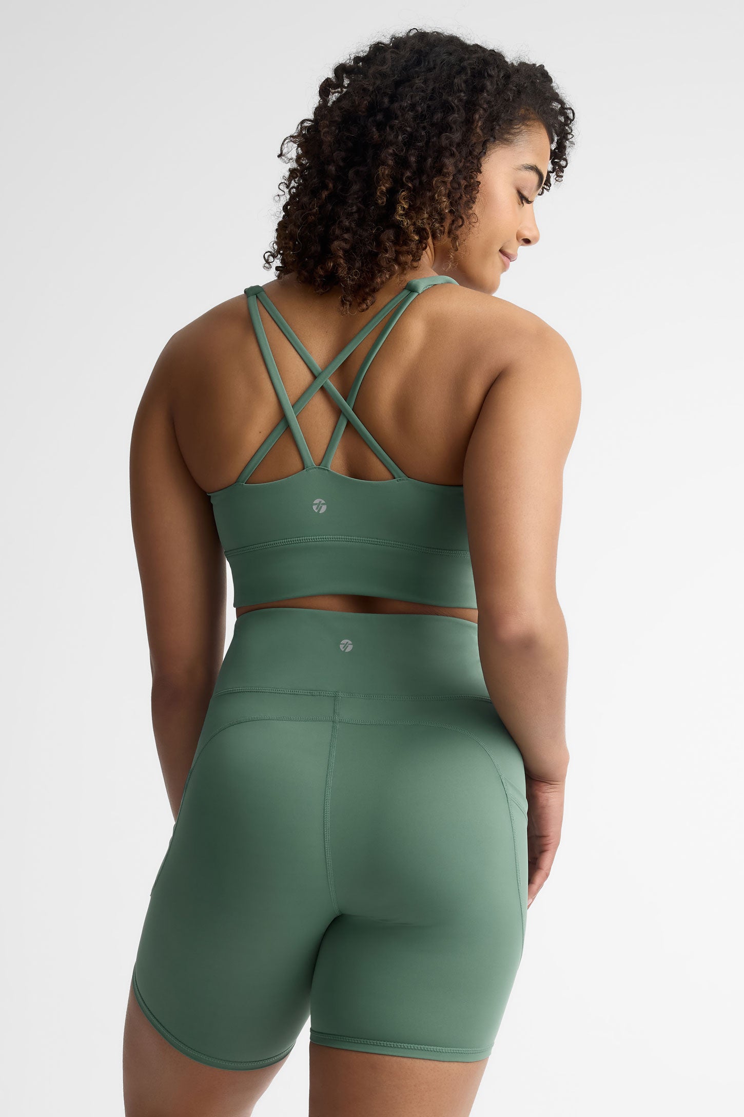 Soutien-gorge athlétique - Femme && VERT