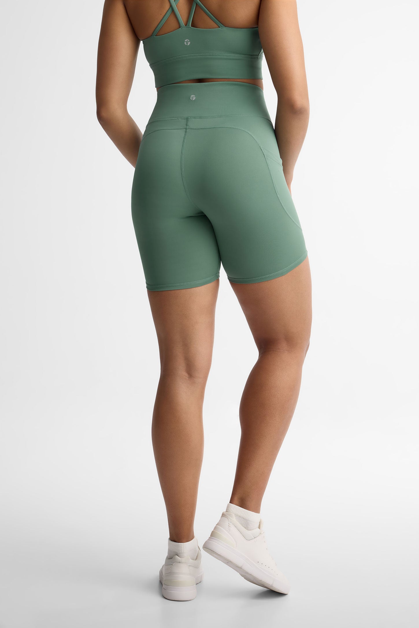 Cuissard taille haute athlétique - Femme && VERT