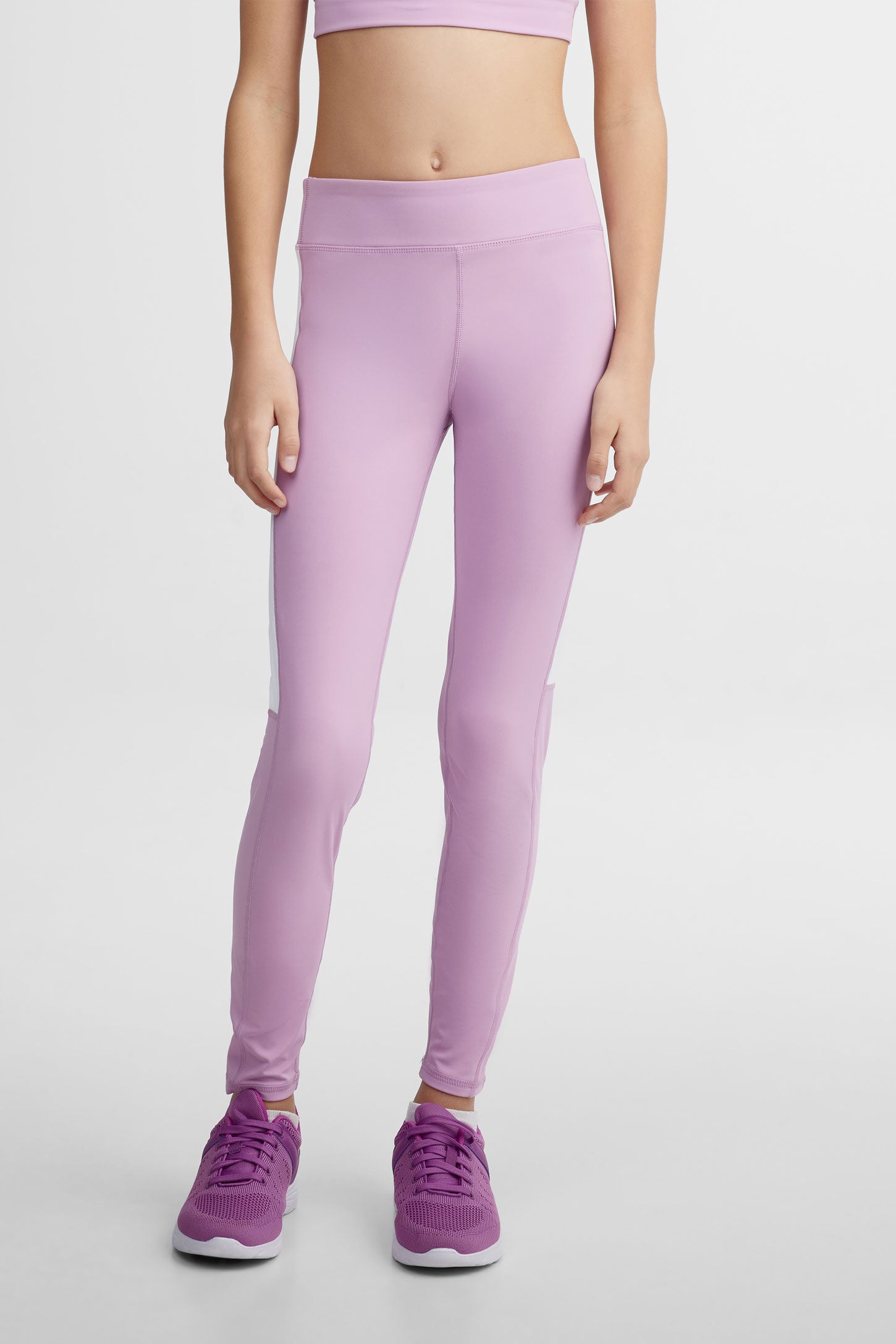 Legging athlétique taille haute - Ado fille && ROSE