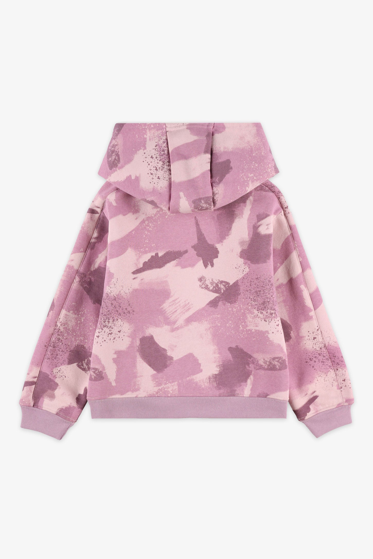 Chandail à capuchon athlétique - Enfant fille && ROSE MULTI