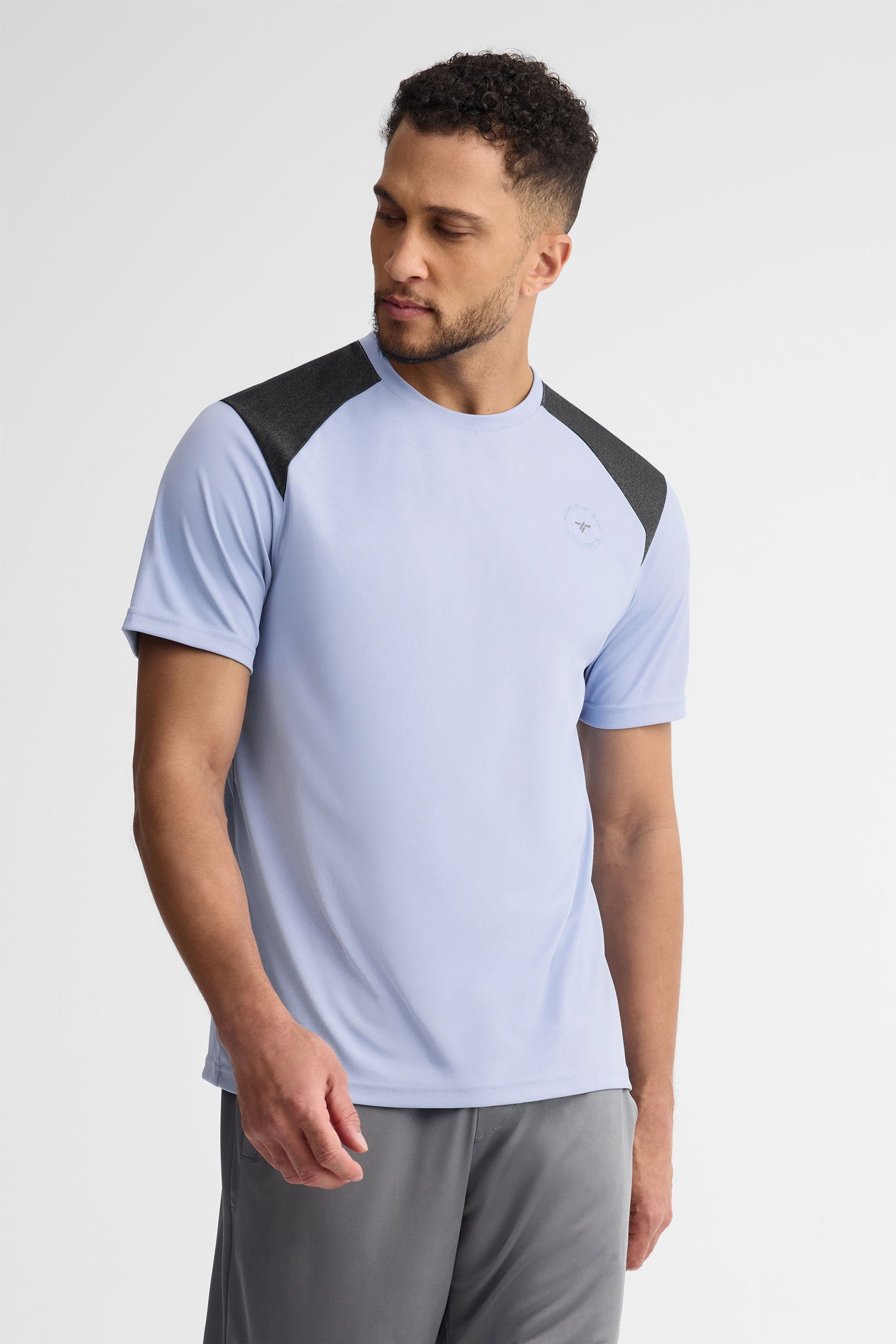 T-shirt athlétique - Homme && BLEU