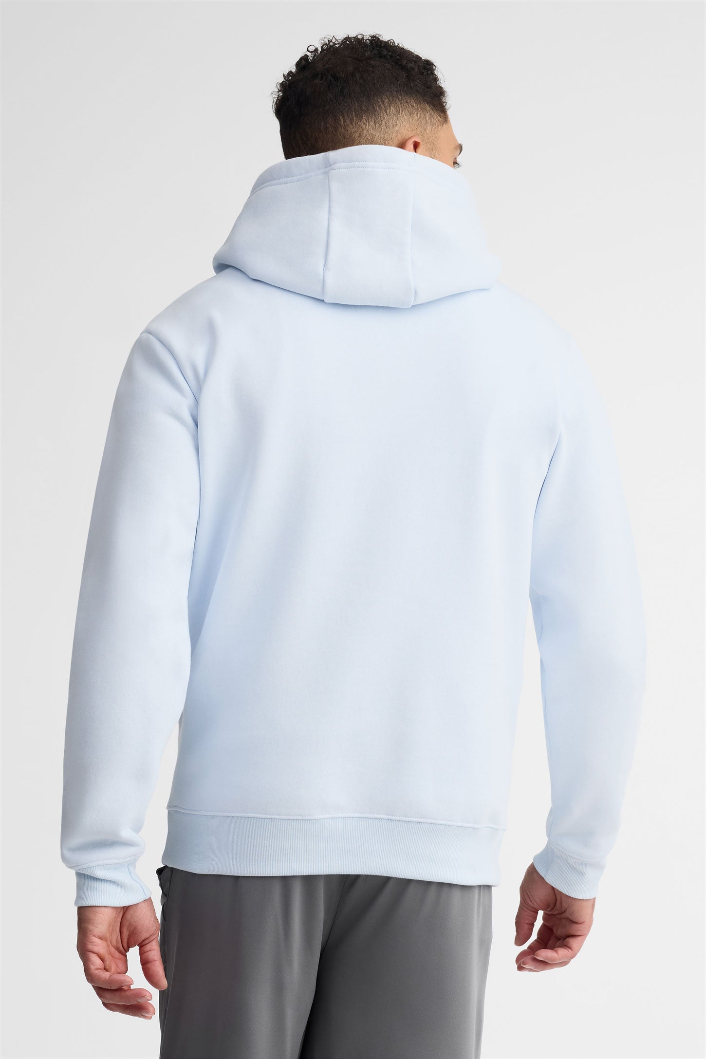 Chandail à capuchon athlétique - Homme && BLEU