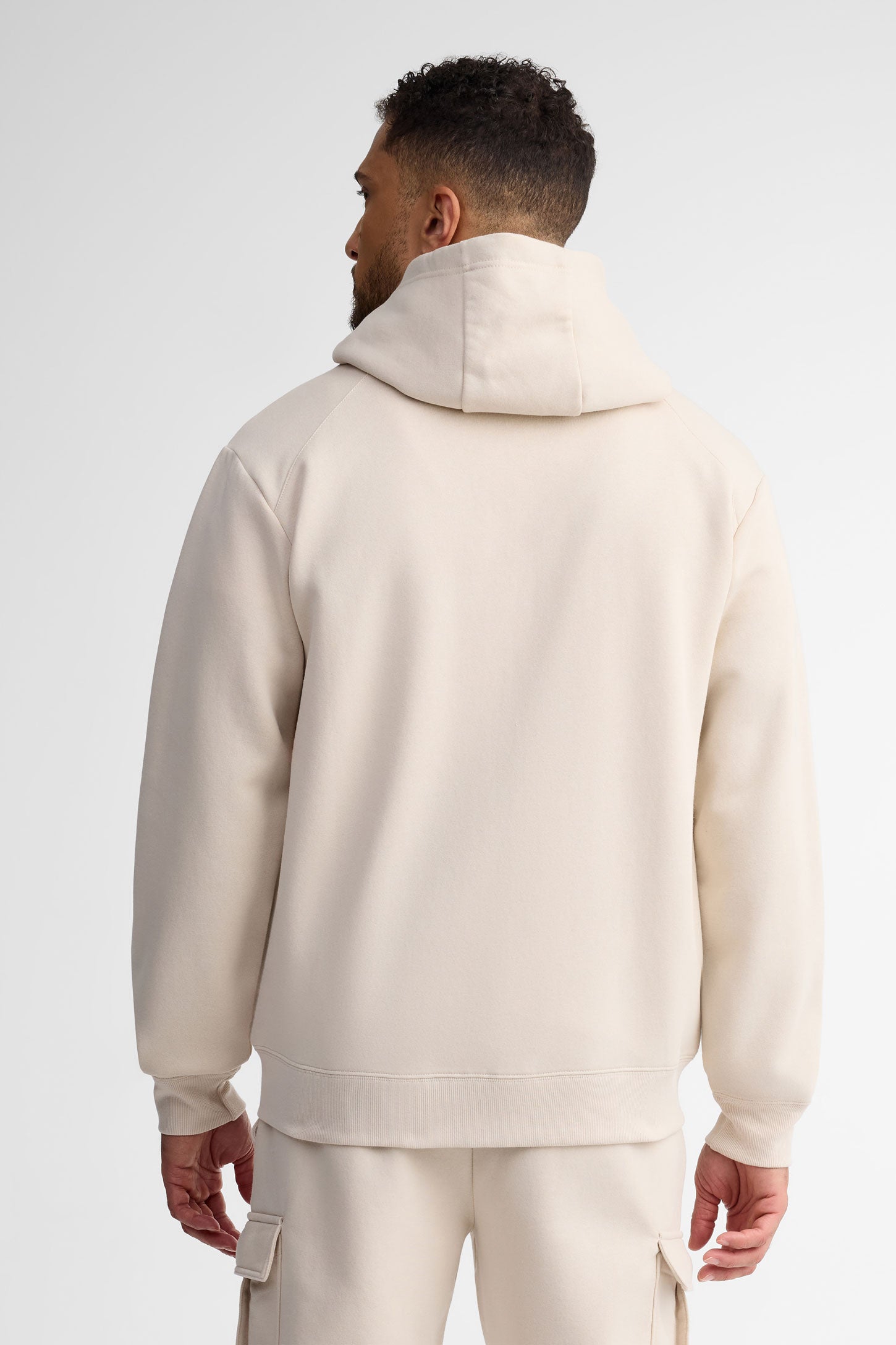 Veste à capuchon athlétique - Homme && BEIGE