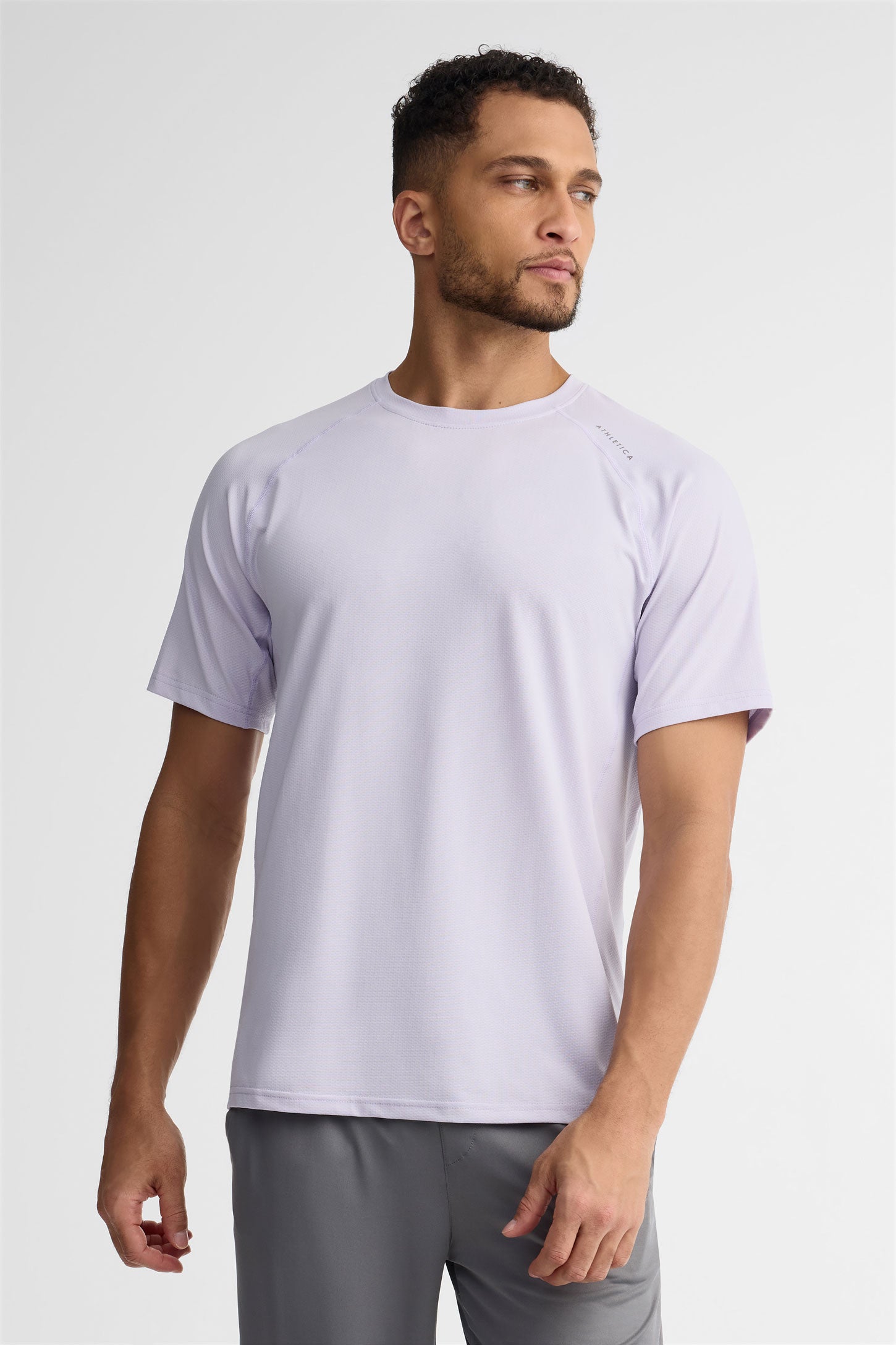 T-shirt athlétique - Homme && MAUVE