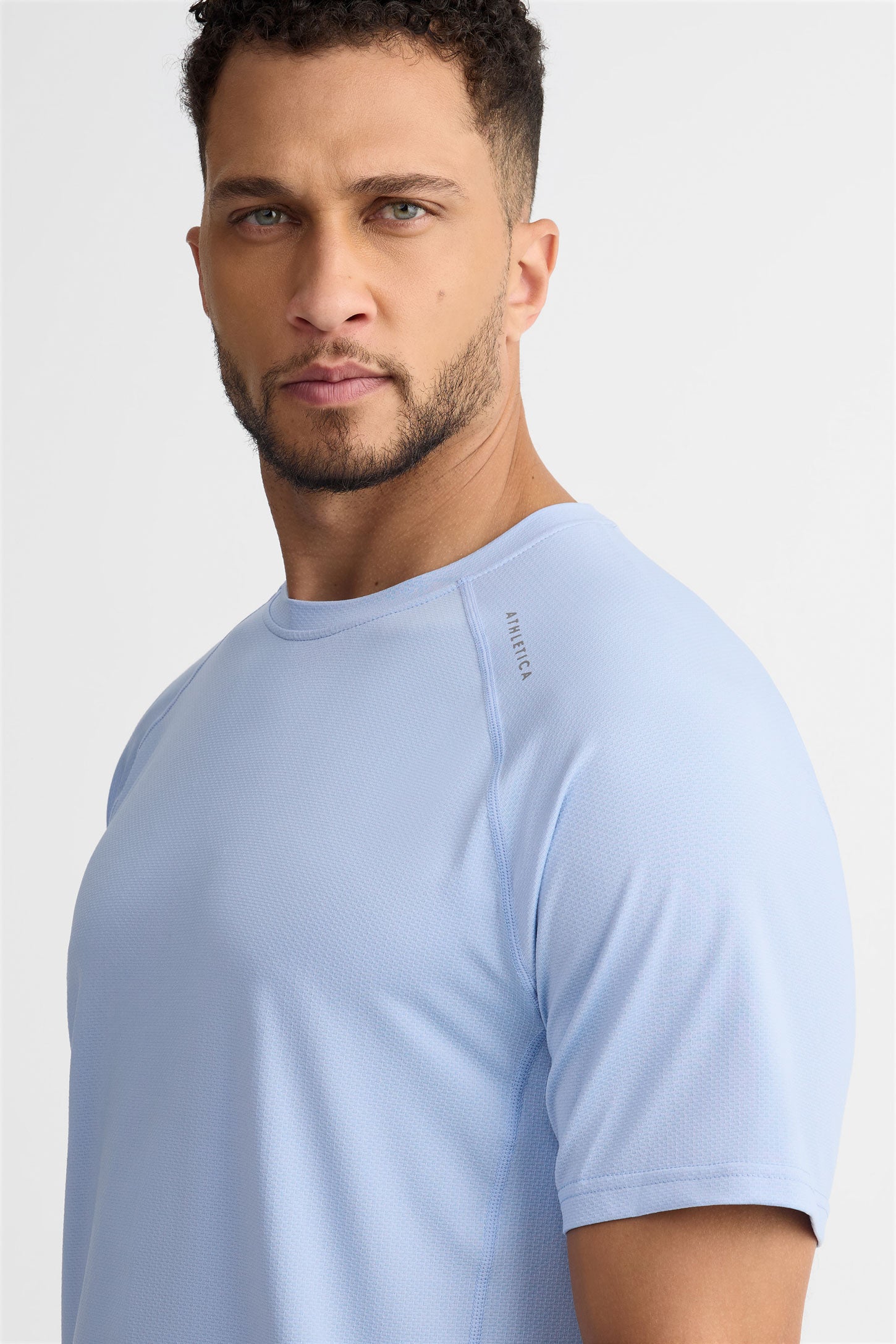 T-shirt athlétique - Homme && BLEU
