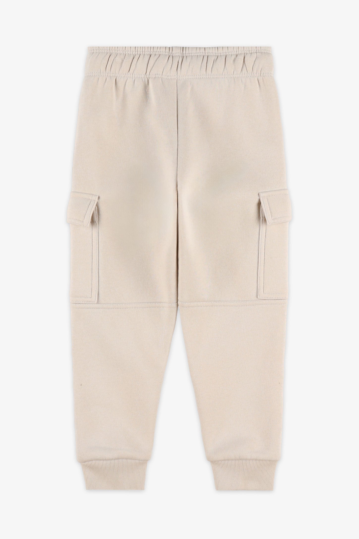 Pantalon jogger cargo athlétique - Enfant garçon && BEIGE