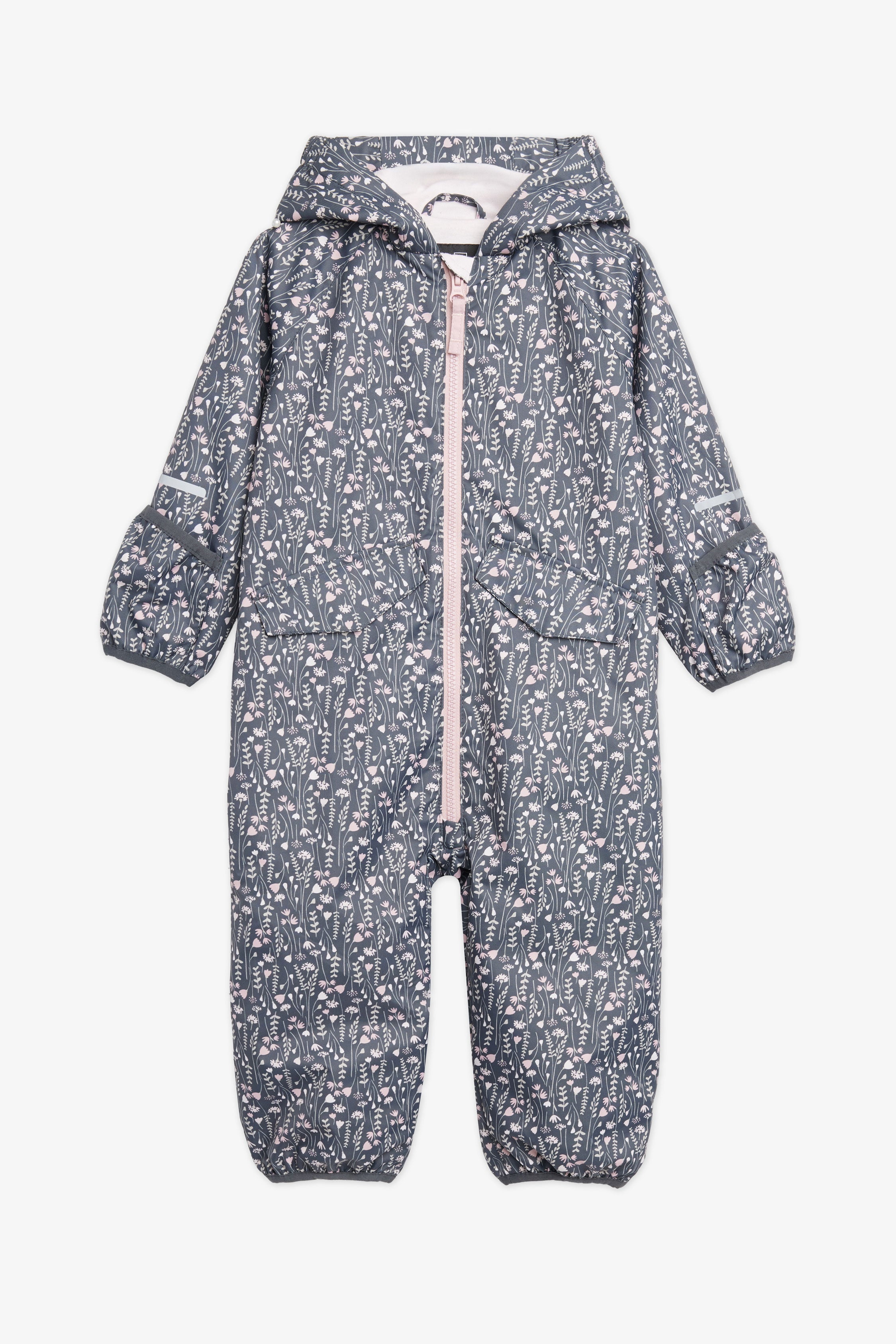Habit de pluie 1-pièce mi-saison - Bébé fille && NOIR