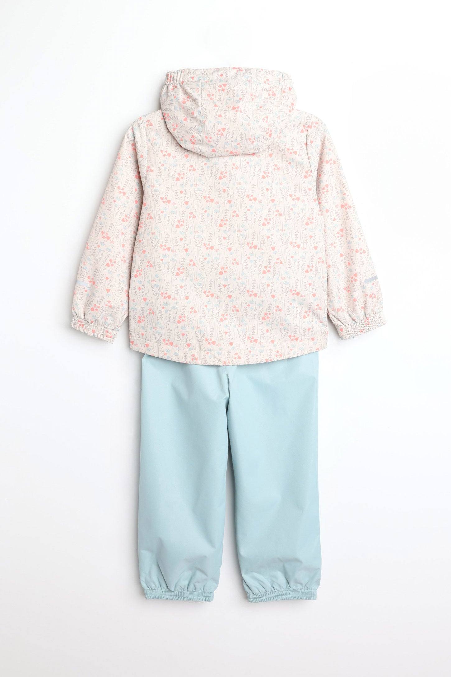 Ensemble de pluie 2-pièces - Enfant fille && CREME