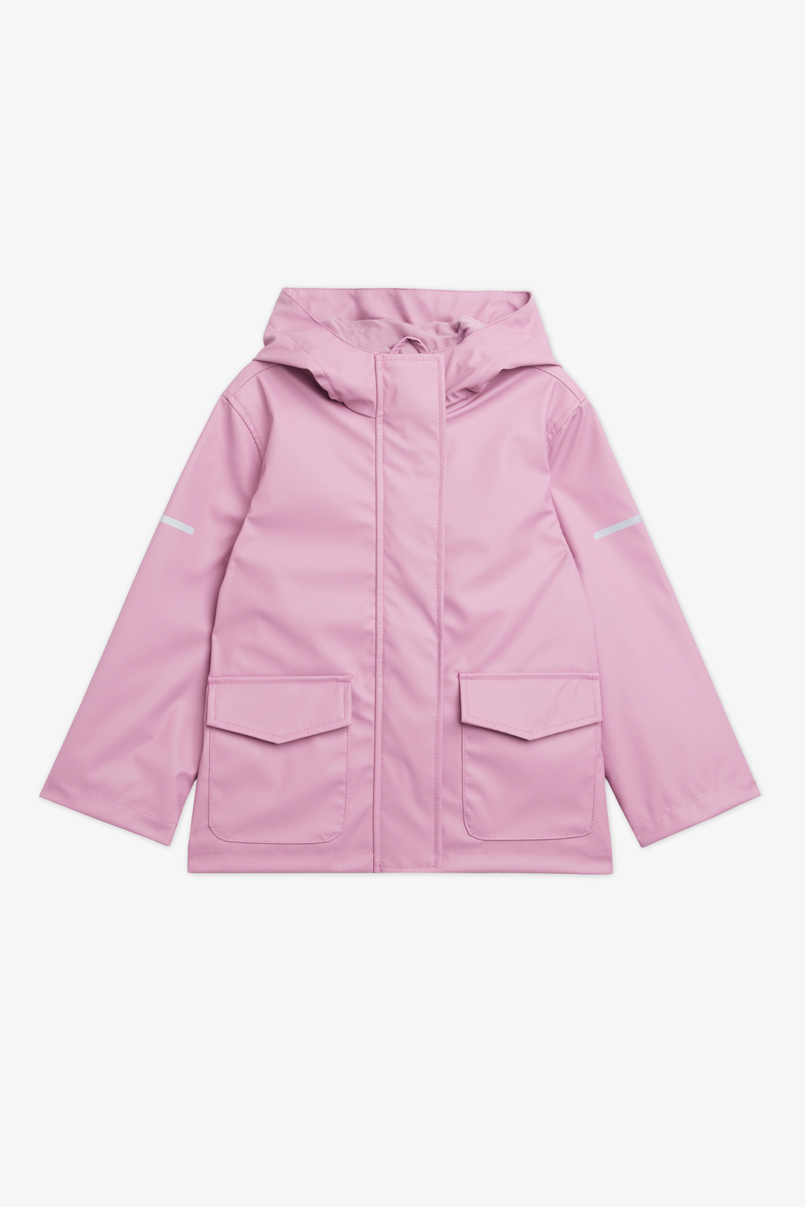 Manteau imperméable - Enfant fille && VIEUX ROSE