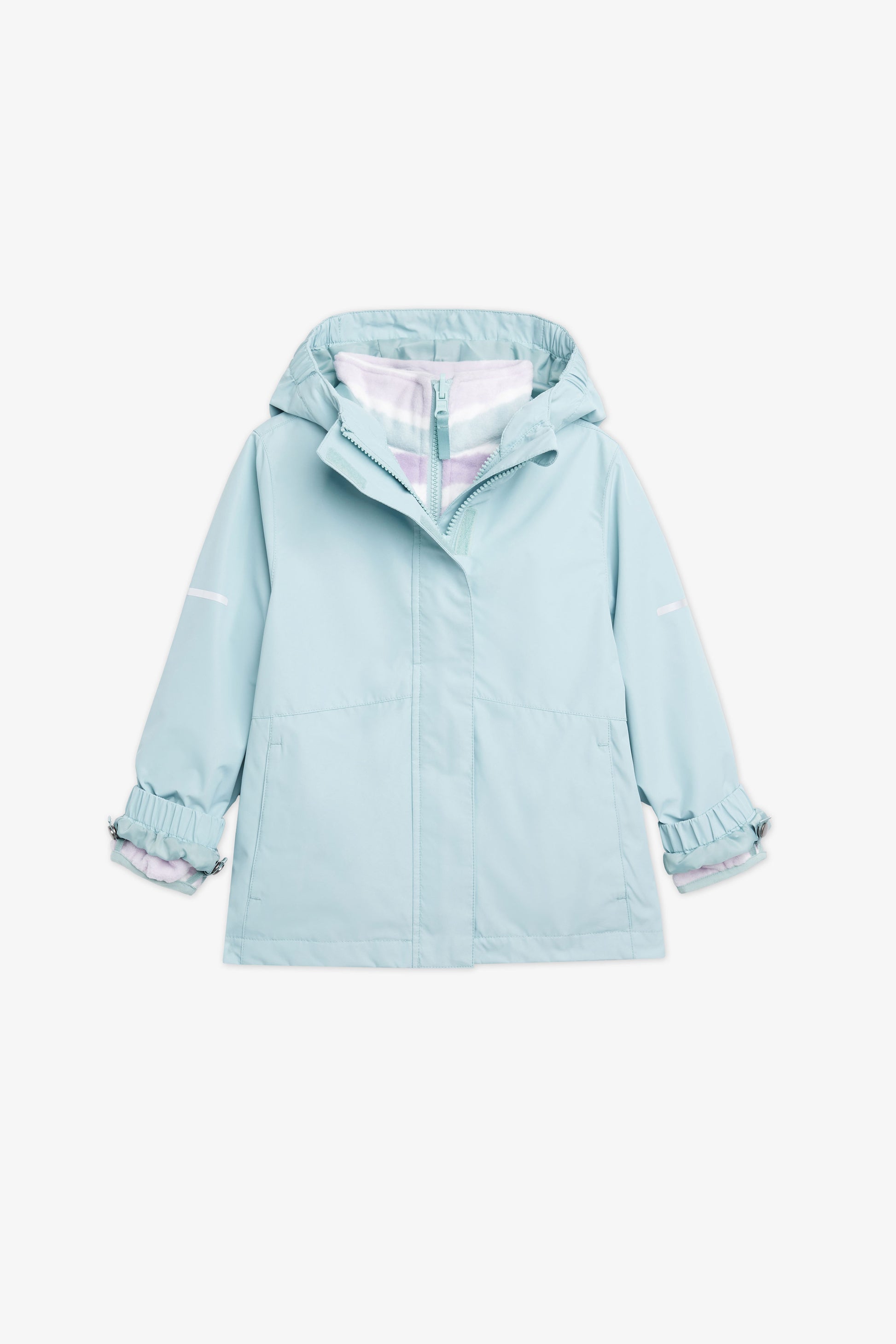 Manteau 3-en-1 résistant à l'eau - Enfant fille && BLEU ACIER