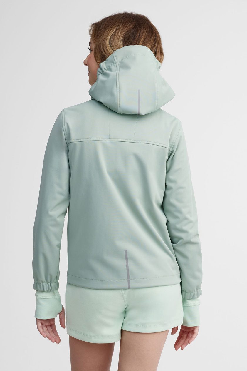 Manteau mi-saison résistant à l'eau - Ado fille && VERT DE GRIS
