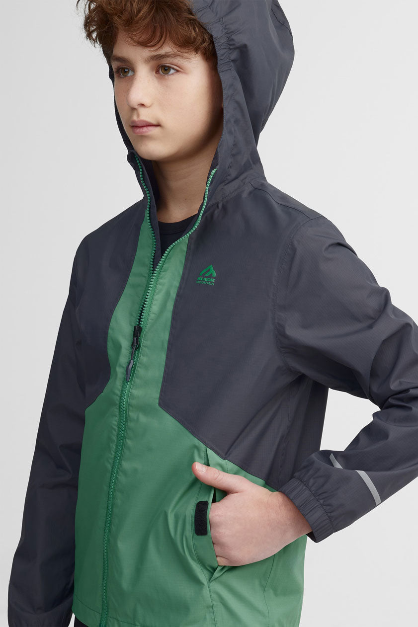 Manteau résistant à l'eau - Ado garçon && GRIS