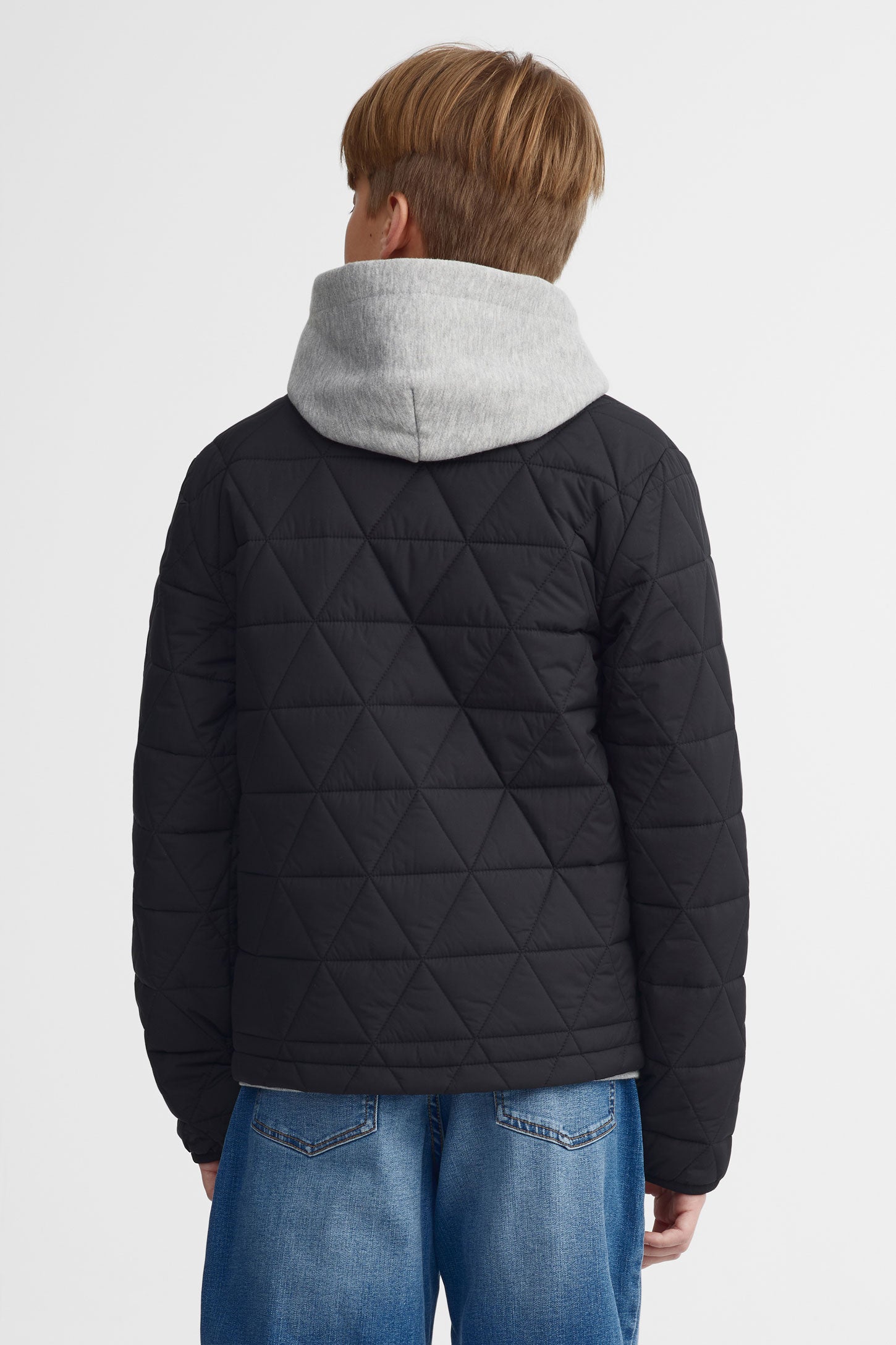 Manteau résistant à l'eau - Ado garçon && NOIR