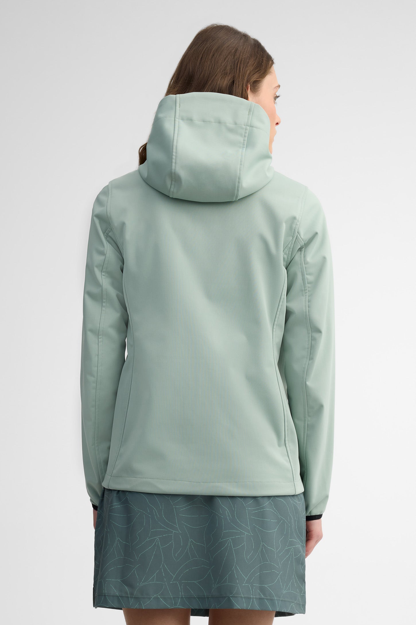 Manteau imperméable BM - Femme && VERT DE GRIS