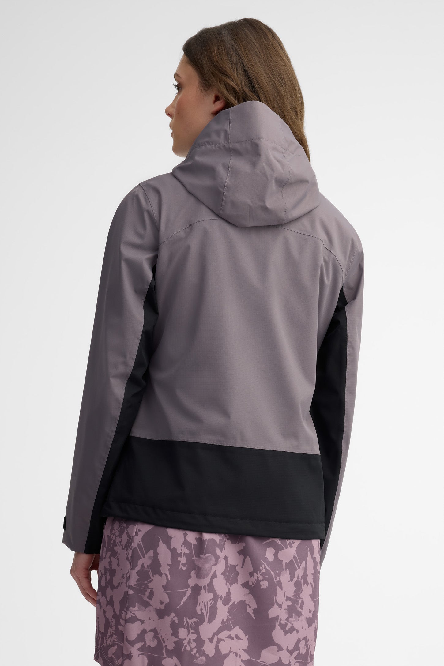 Manteau imperméable BM - Femme && MAUVE
