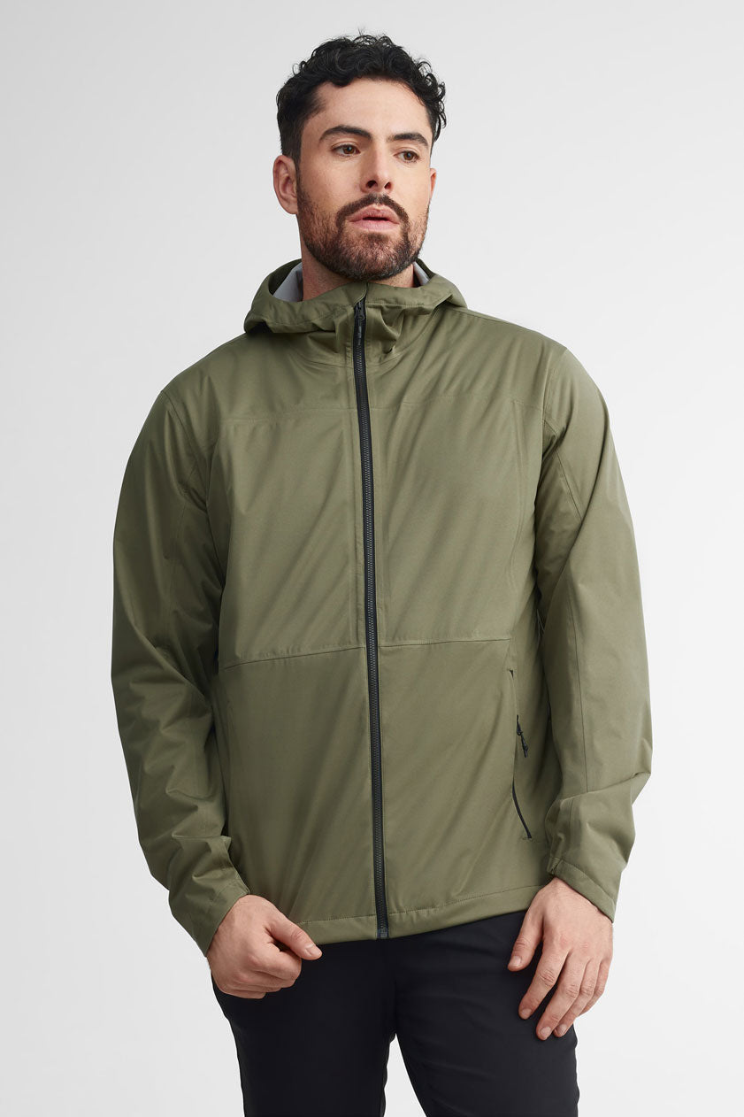 Manteau imperméable - Homme && KAKI