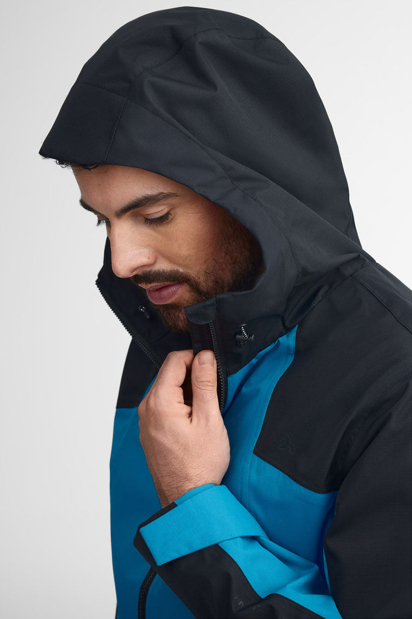 Manteau imperméable - Homme && TURQUOISE