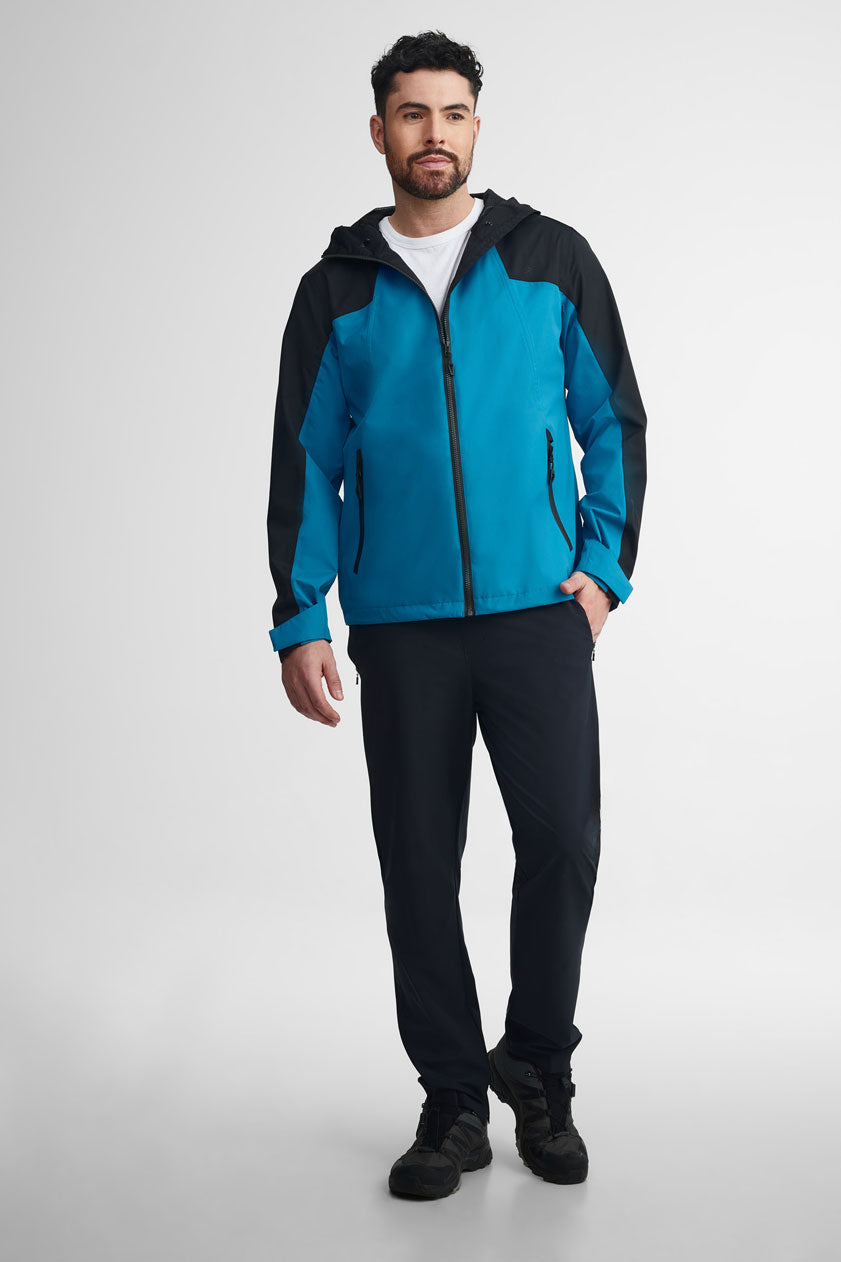 Manteau imperméable - Homme && TURQUOISE