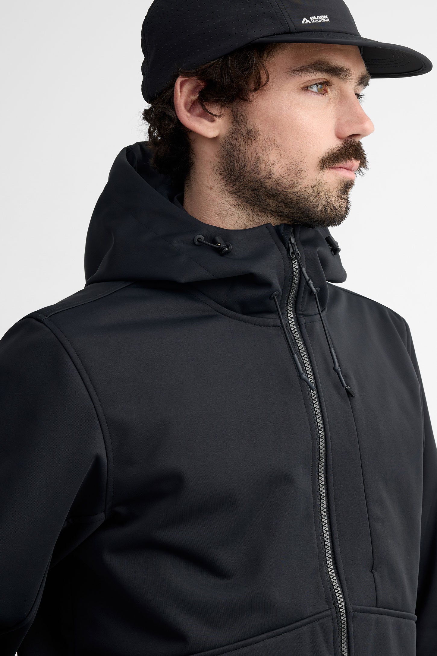 Manteau résistant à l'eau BM - Homme && NOIR