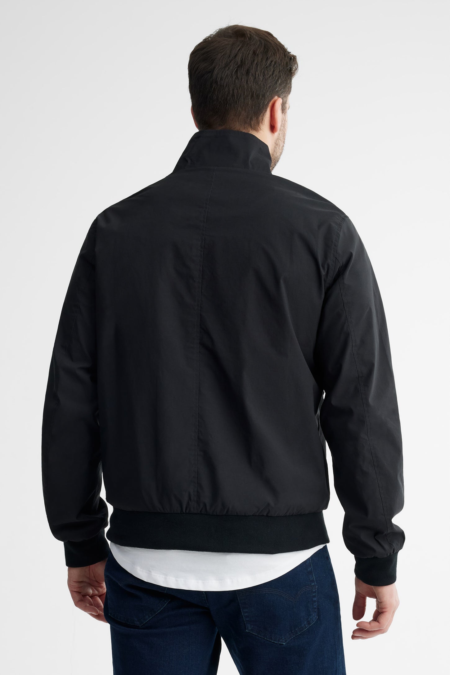 Manteau bomber col montant - Homme && NOIR