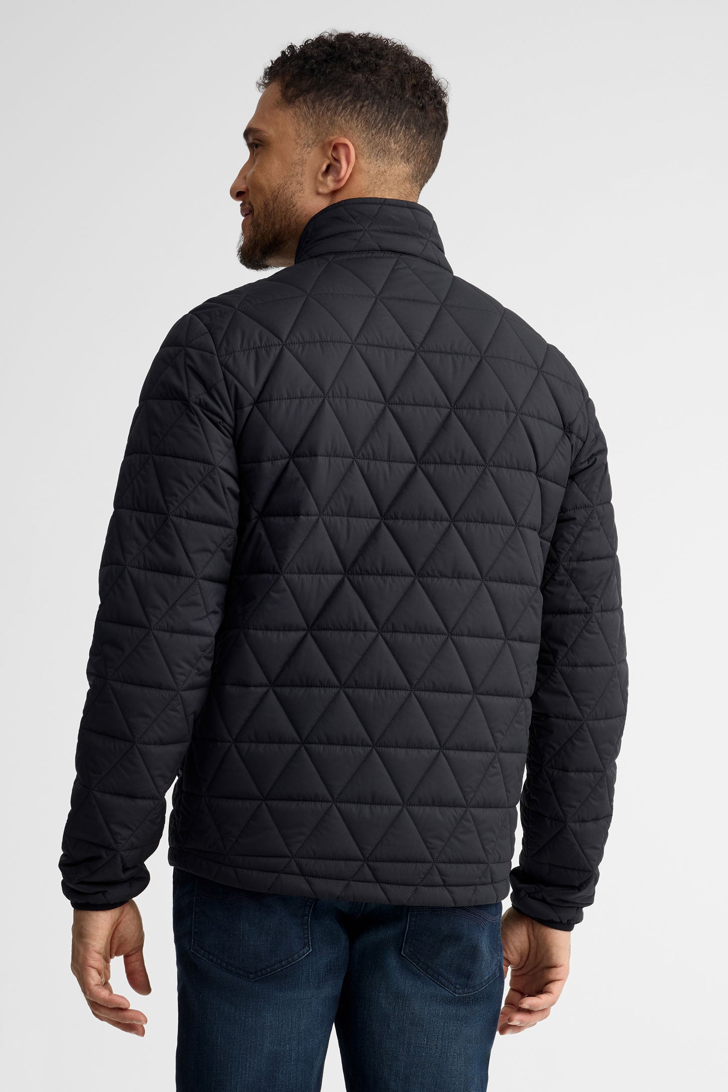 Manteau matelassé - Homme && NOIR