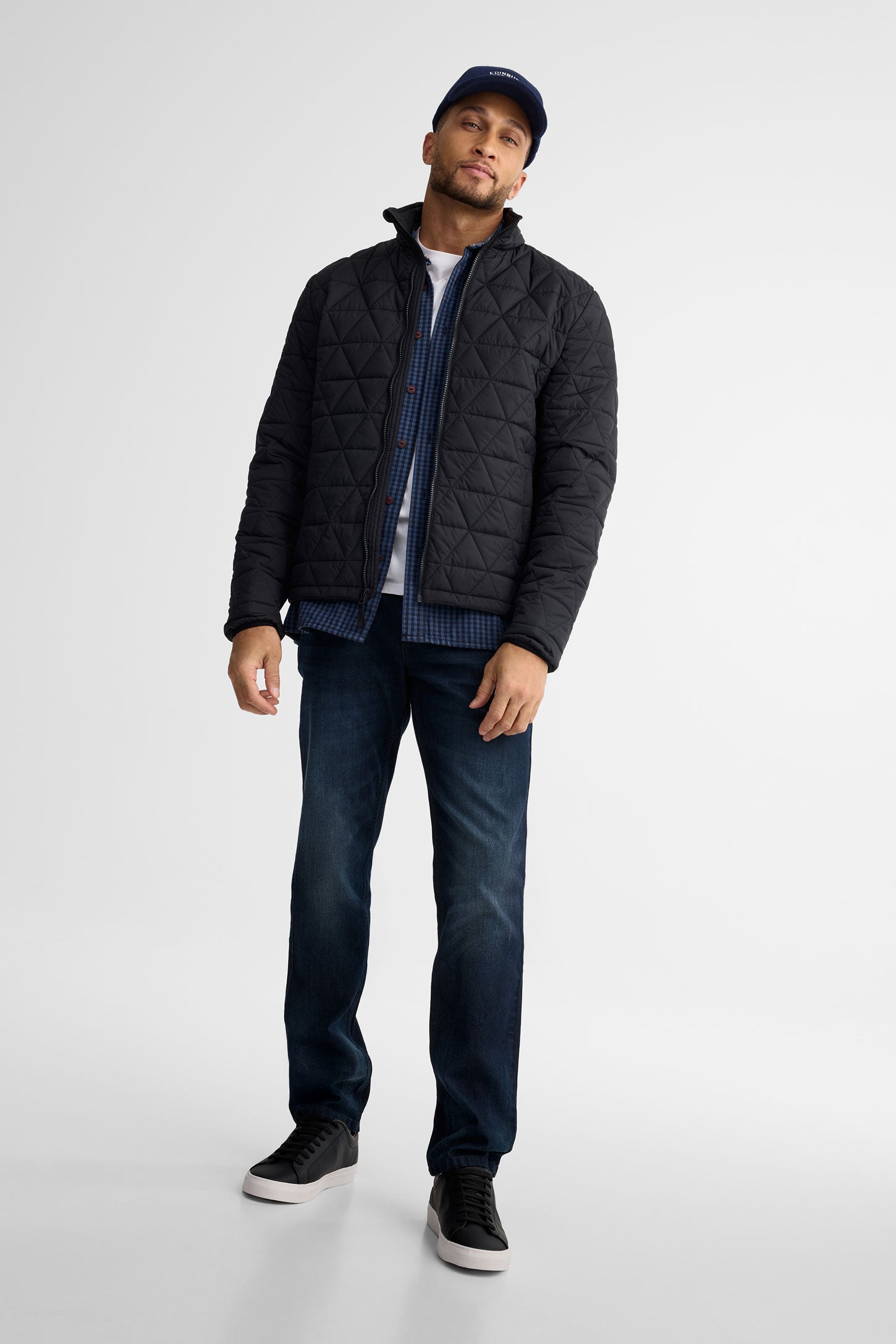 Manteau matelassé - Homme && NOIR