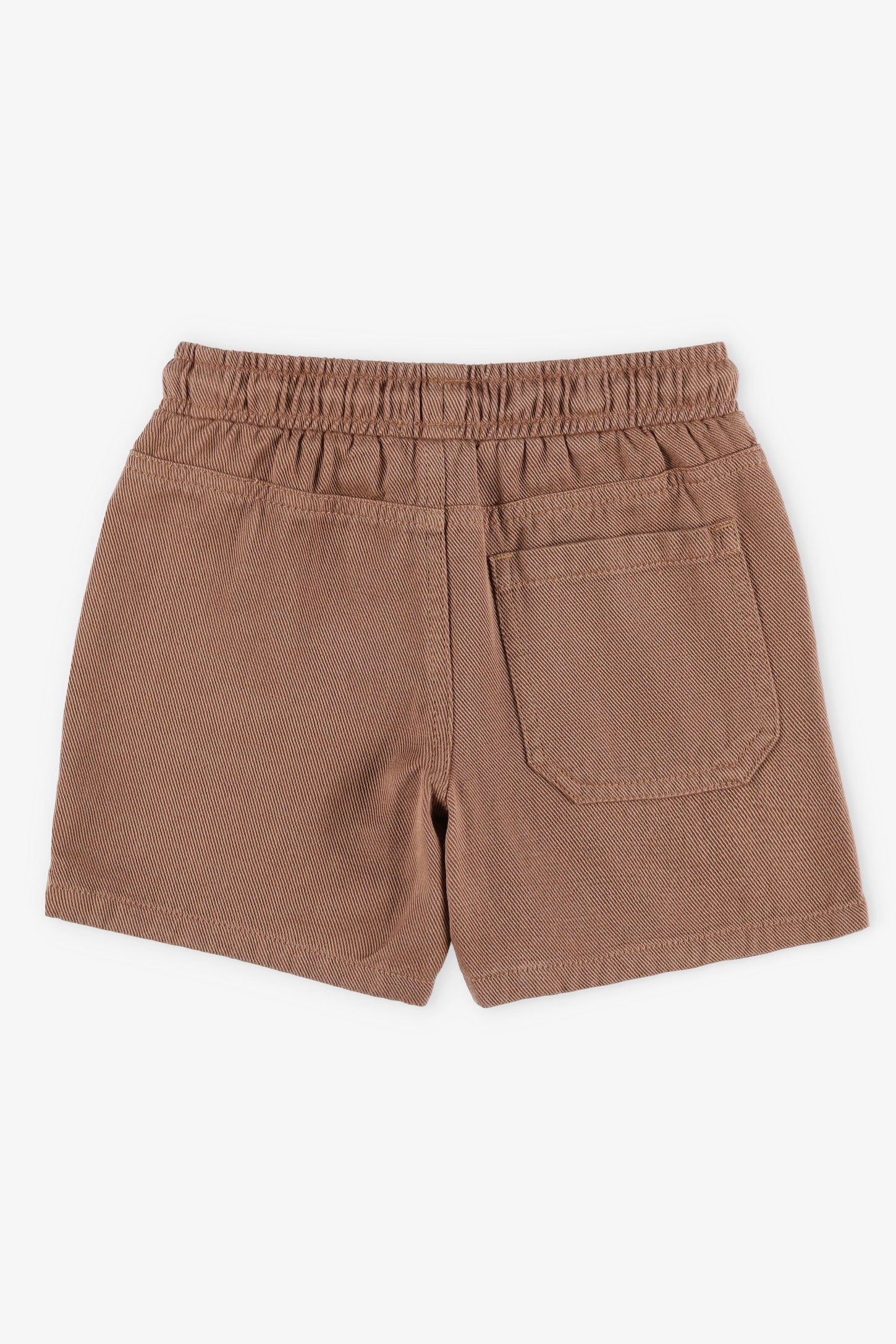 Short en lyocell - Enfant garçon && BRUN