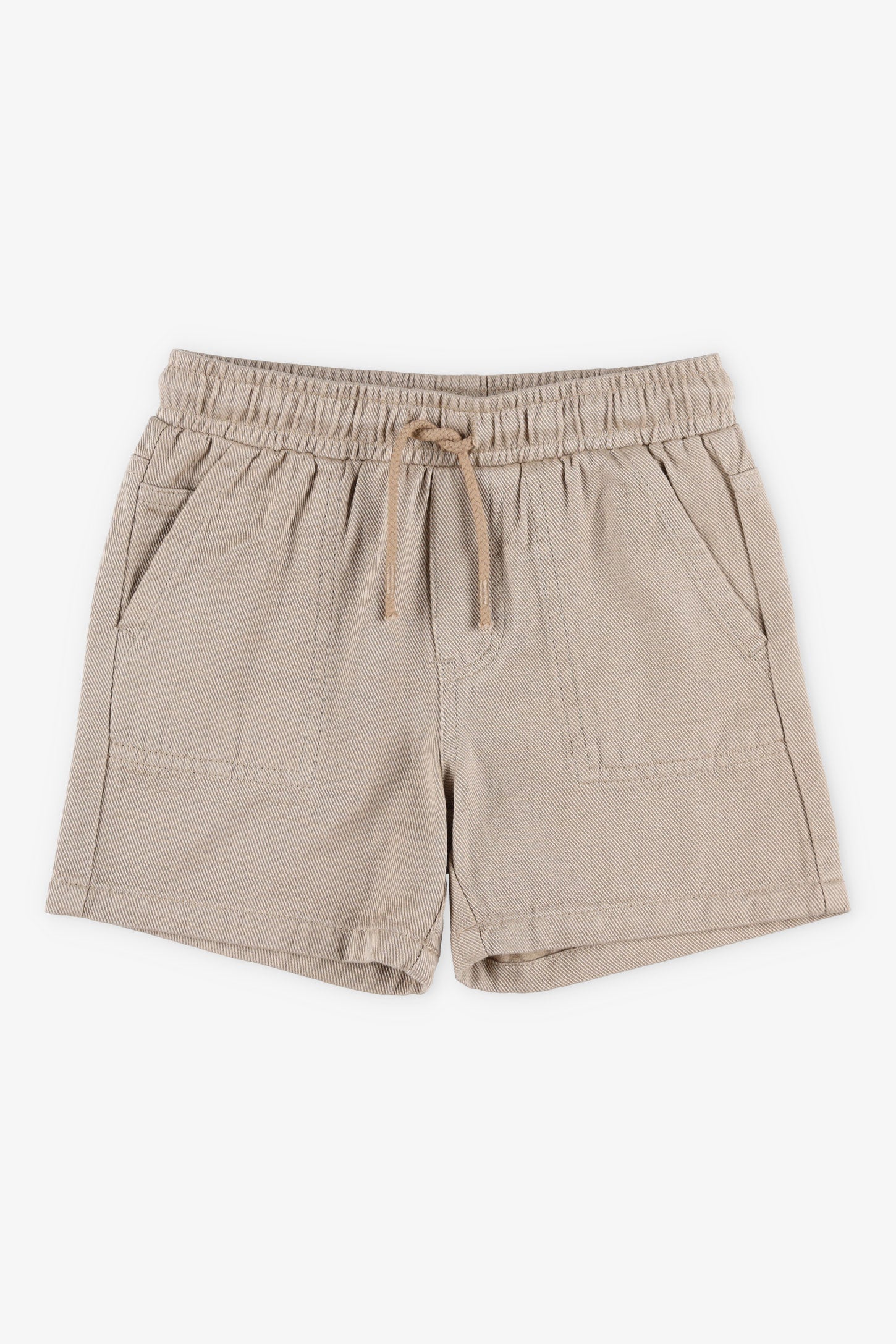 Short en lyocell - Enfant garçon && GRIS