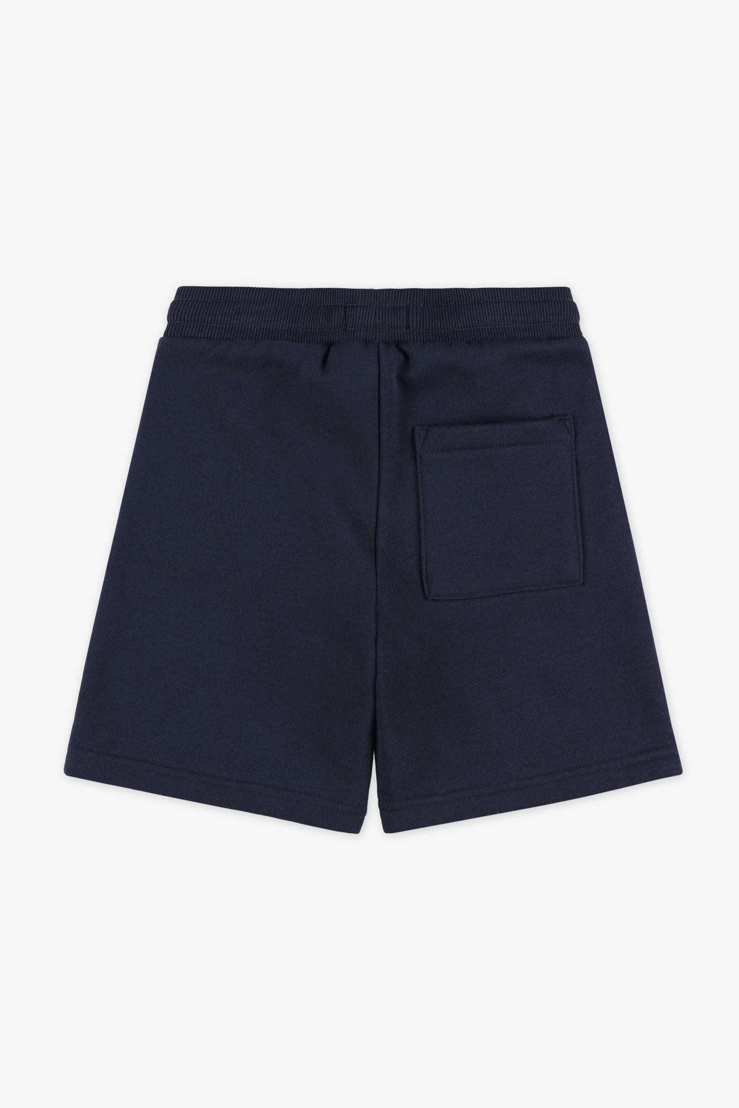 Short coton ouaté - Enfant garçon && BLEU MARINE