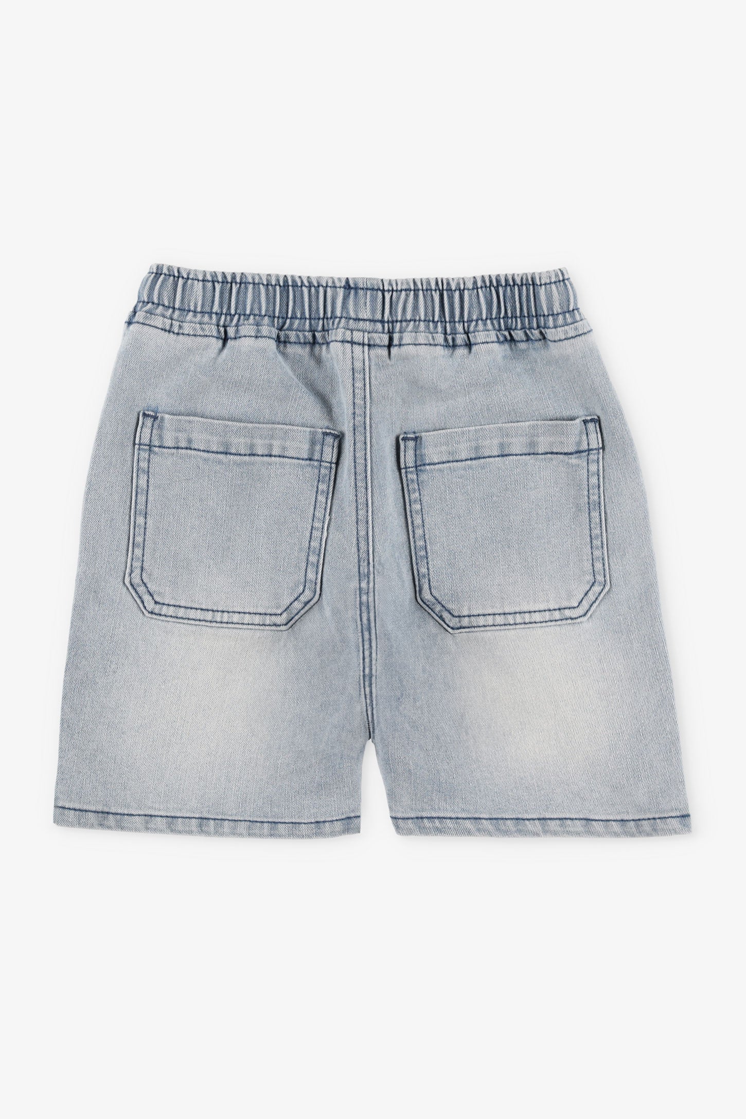 Short en coton - Enfant garçon && BLEU PALE