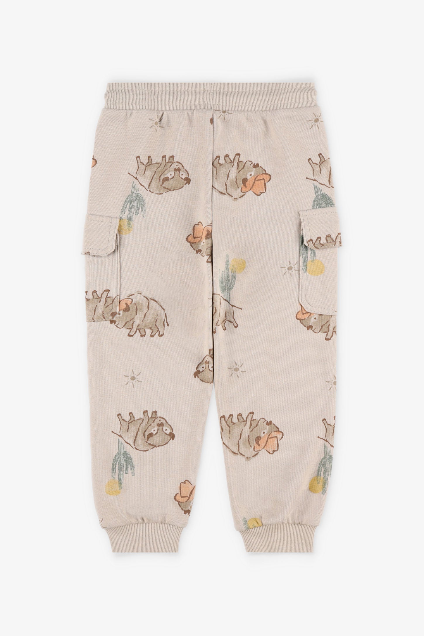 Pantalon jogger cargo, 2T-3T - Bébé garçon && GRIS MULTI